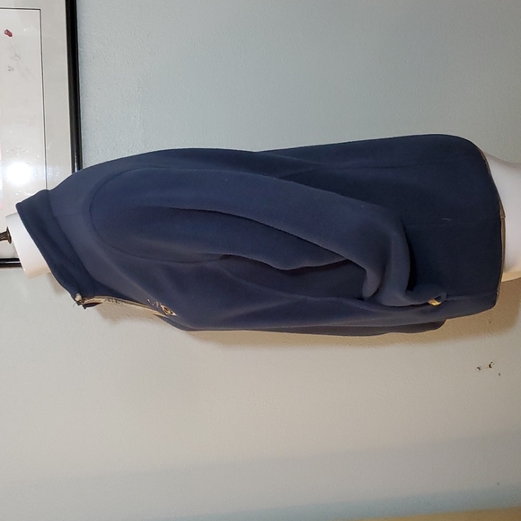 NFL for Her Blue Los Angeles Rams Quarter Zip Warm Pullover w/Gold Trim-Sz M - Picture 8 of 17